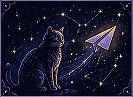 Иллюстрация к статье «AI-астролог для животных: как это работает в Telegram»